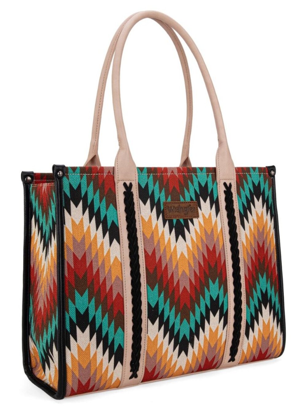 Wrangler Tote Bag for Women Western Structured Shoulder Bag with Laptop